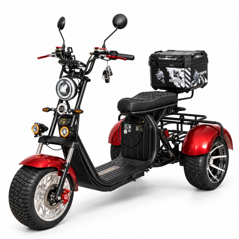 Электроскутер трёхколёсный GT X12 Pro Trike 3900 Вт-1