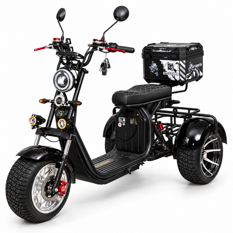 Электроскутер трёхколёсный GT X12 Pro Trike 3900 Вт