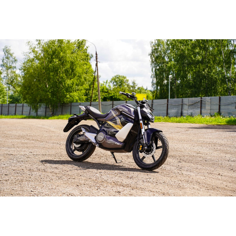Электромотоцикл SUPER SOCO TS STREET HUNTER (Черный)-8